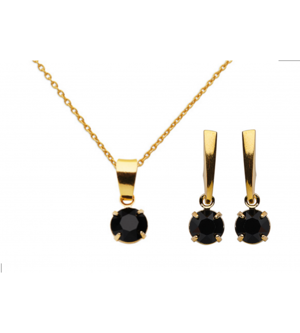 Parure De Bijoux Femme élégante - Collier, Boucles D'oreilles Et Ceinture - Style Vintage Pour Soirée