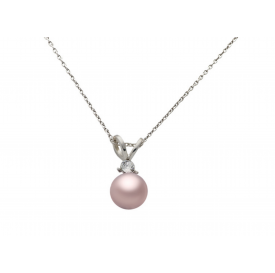 COLLIER TAO PINK- Argent...