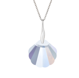 COLLIER SHELL - Argent 925...
